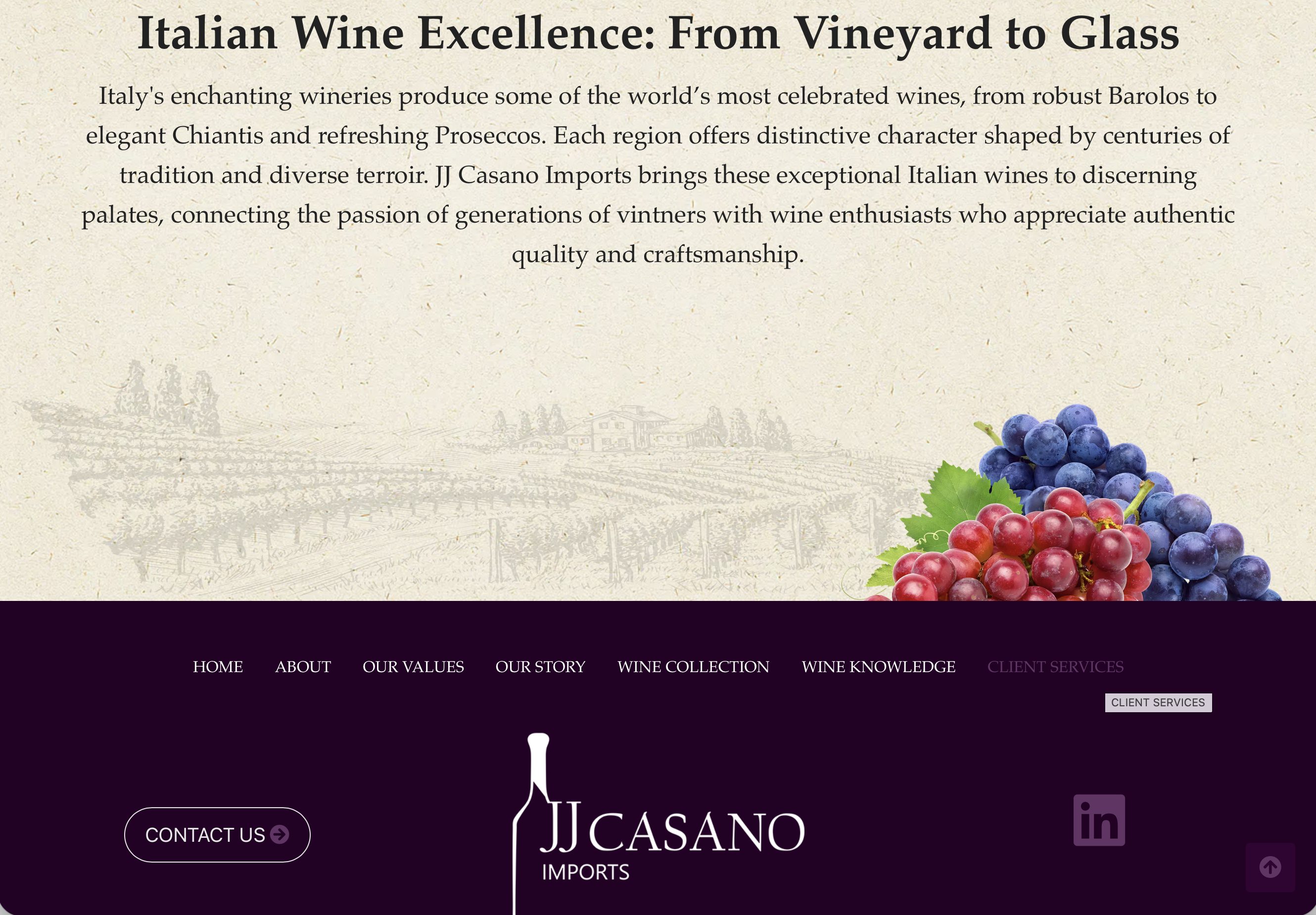 JJCasano Imports, LLC. Website