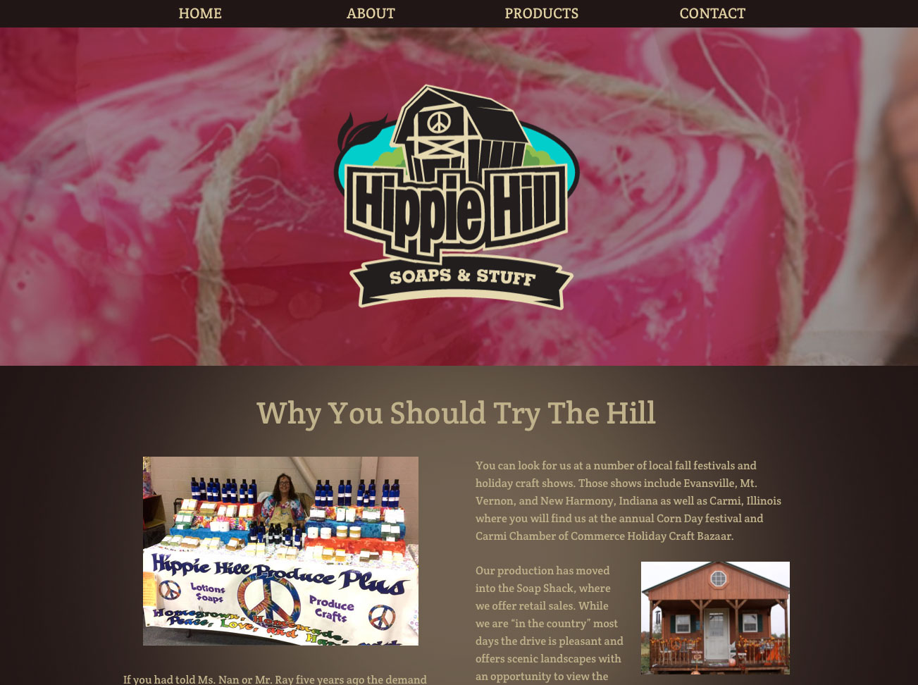 Hippie Hill Website