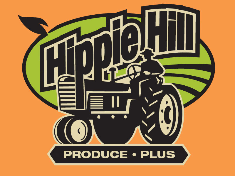 Hippie Hill Produce Plus Logo